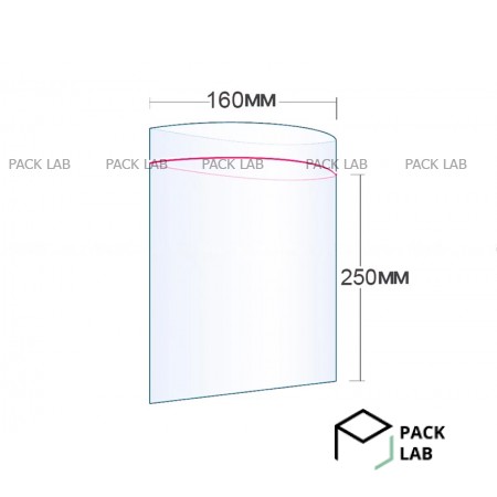 Package with ZIP-LOCK 160*250 mm 50 microns Package with ZIP-LOCK 160*250 mm 50 microns